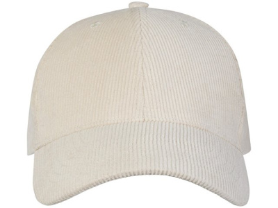 "Hutton" 6-панельная бейсболка из переработанного хлопка - Sandstone