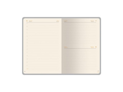 Ежедневник А5 датированный "Boston" 2026