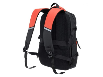 Рюкзак спортивный TORBER ЭКСТРИМ 18", оранжевый/чёрный, 31 х 12 х 46 см