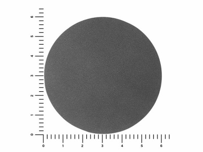ПАТЧ КРУГ nubuk (серый) 6,0 х 6