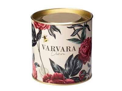 Платок «Русские сезоны» молочный. Varvara