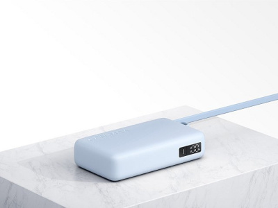 Внешний аккумулятор со встроенным кабелем Xiaomi 67W Power Bank 10000 (Integrated Cable) Ice Blue