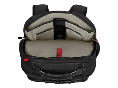 Рюкзак WENGER ALTAIR 15.6", черный, переработанный ПЭТ/Полиэстер, 32х21х44 см