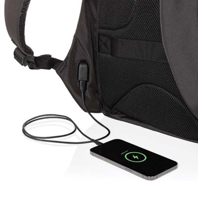 Антикражный рюкзак для ноутбука Swiss Peak из rPET AWARE™, 15