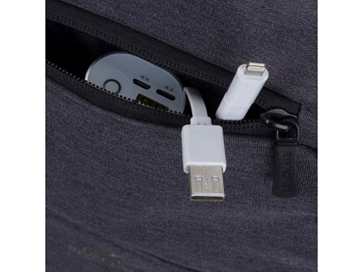 RIVACASE 7760 black ECO рюкзак для ноутбука 15.6"