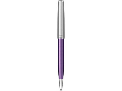 Шариковая ручка Parker Sonnet Essentials Violet SB Steel CT, цвет чернил black, перо: M