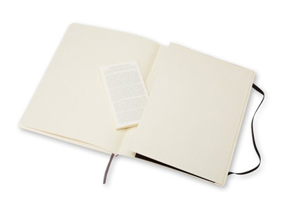 Записная книжка Moleskine Classic Soft (нелинованный), Хlarge (19х25 см)