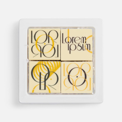 Набор из 4 печений Dream White