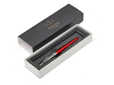 Шариковая ручка Parker Jotter Essential, Kensington Red CT, стержень: M