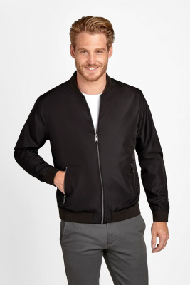 Куртка унисекс Roscoe черная, размер XS