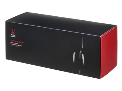 Набор для виски на бамбуковой подставке "Boulevardier" (Р)