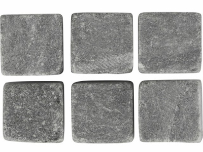 Набор для виски: 2 бокала, 6 камней, мешочек