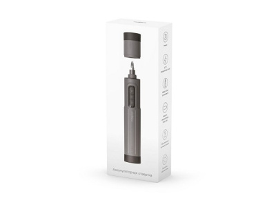 Отвертка аккумуляторная Rombica MyKit S1 Black (Р)