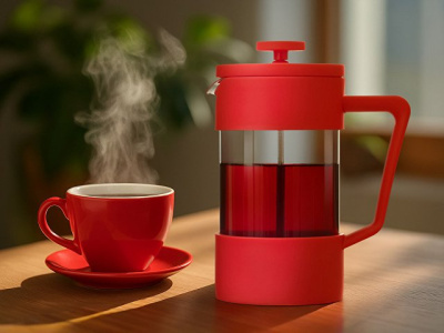 Пластиковый френч-пресс "Intense", 600мл