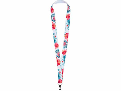 Ланъярд 2 см под сублимацию с трендовым карабином