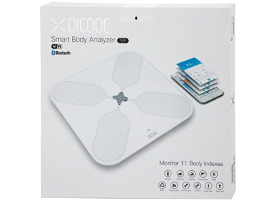 Умные диагностические весы с Wi-Fi Picooc S3 White V2 (6924917717346)