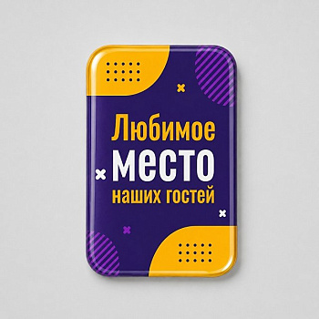 Смоляной стикер вертикальный на дверь M, 9,3х13