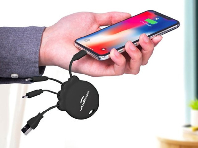 Портативное зарядное устройство «Octopus Booster», 1000 mAh