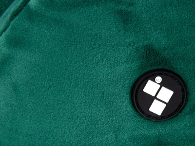 Подушка для путешествий с эффектом памяти Мемо "Bluewinder" Emerald