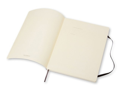Записная книжка Moleskine Classic Soft (нелинованный), Хlarge (19х25 см)
