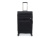 Чемодан TORBER НЕРО, чёрный, переработанный ПЭТ, 48 х 28 х 79 см