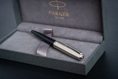 Ручка шариковая Parker 51 Black CT