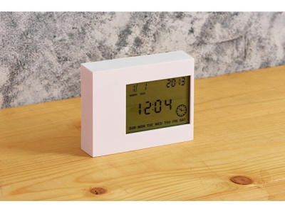 Настольные электронные мультифункциональные часы "Rotatio" с подсветкой