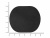 ПАТЧ ОВАЛ nubuk (чёрный) 6,0 х 5