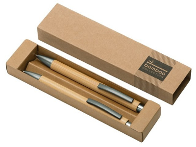 Набор ручка и механический карандаш "Tender bamboo"