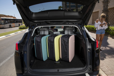 Чемодан складной Rollink Vega II 55x40x20 см, 2 колеса