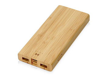 Внешний беспроводной аккумулятор из бамбука "Bamboo Air"