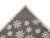 Плед Snowflake новогодний