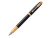 Перьевая ручка Parker IM Premium Black GT, перо: F, цвет чернил: blue