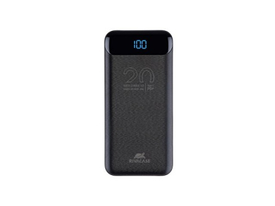 RIVACASE VA2582 (20 000mAh), QC/PD 22.5W внешний аккумулятор с дисплеем