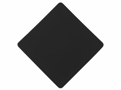 ПАТЧ РОМБ soft-touch (чёрный) 7,6 х 7