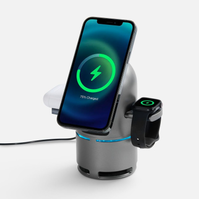 Bluetooth-колонка с беспроводной зарядкой Droid