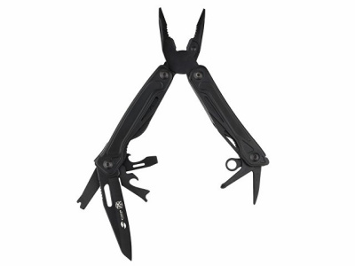 Мультитул Stinger, 100x40 мм, 11 функций, сталь, чёрный