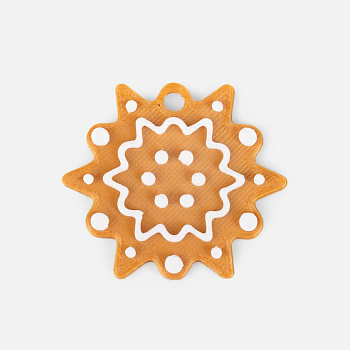 Мини-подвеска «Пряник», 3D-печать на заказ