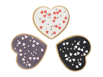 Набор пряников в форме сердец