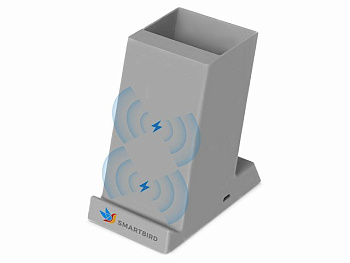 Беспроводная зарядка-подставка с подсветкой "Glow box"
