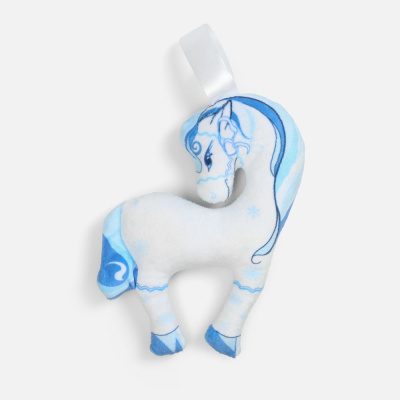 Мягкая игрушка — подвеска «Снежка»