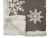 Плед Snowflake новогодний