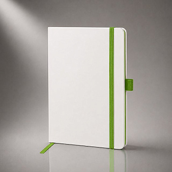 Блокнот "ColorNote White", твердая обложка A5, 80 листов
