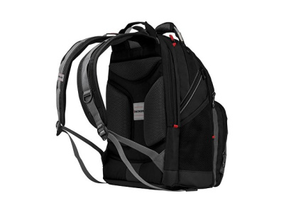Рюкзак Synergy WENGER 16'', черный/серый, полиэстер/ПВХ, 36 x 26 x 46 см