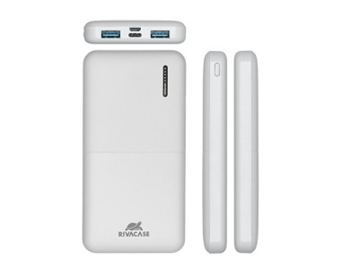 RIVACASE VA2532 (10000 мАч) QC/PD 20W внешний аккумулятор с дисплеем