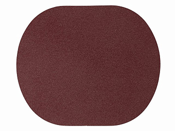 ПАТЧ ОВАЛ nubuk (коричневый ) 6,0 х 5