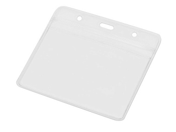Бейдж Crystal Flat 115*101 мм (внут.размер 107*70 мм)