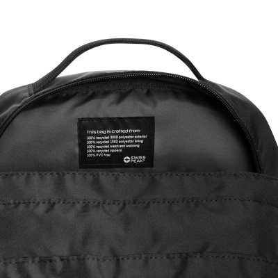 Рюкзак для ноутбука Swiss Peak Edin из rPET Aware™