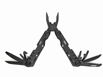 Мультитул Stinger, 105x40 мм, 13 функций, сталь, чёрный