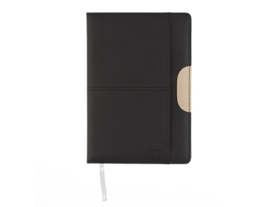 Записная книжка Pierre Cardin чёрная, 14 х 20